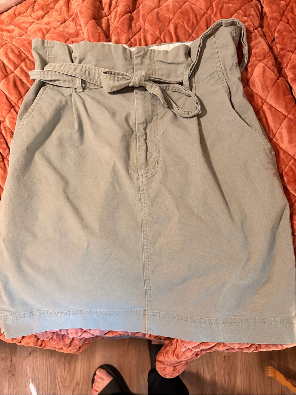 GAP Olive Green Casual Skirt